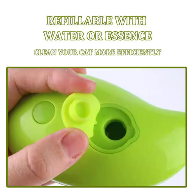 Rechargeable Shedding Hair Spray Hot Steam Easy Pet Grooming Brush for Cat, Dog