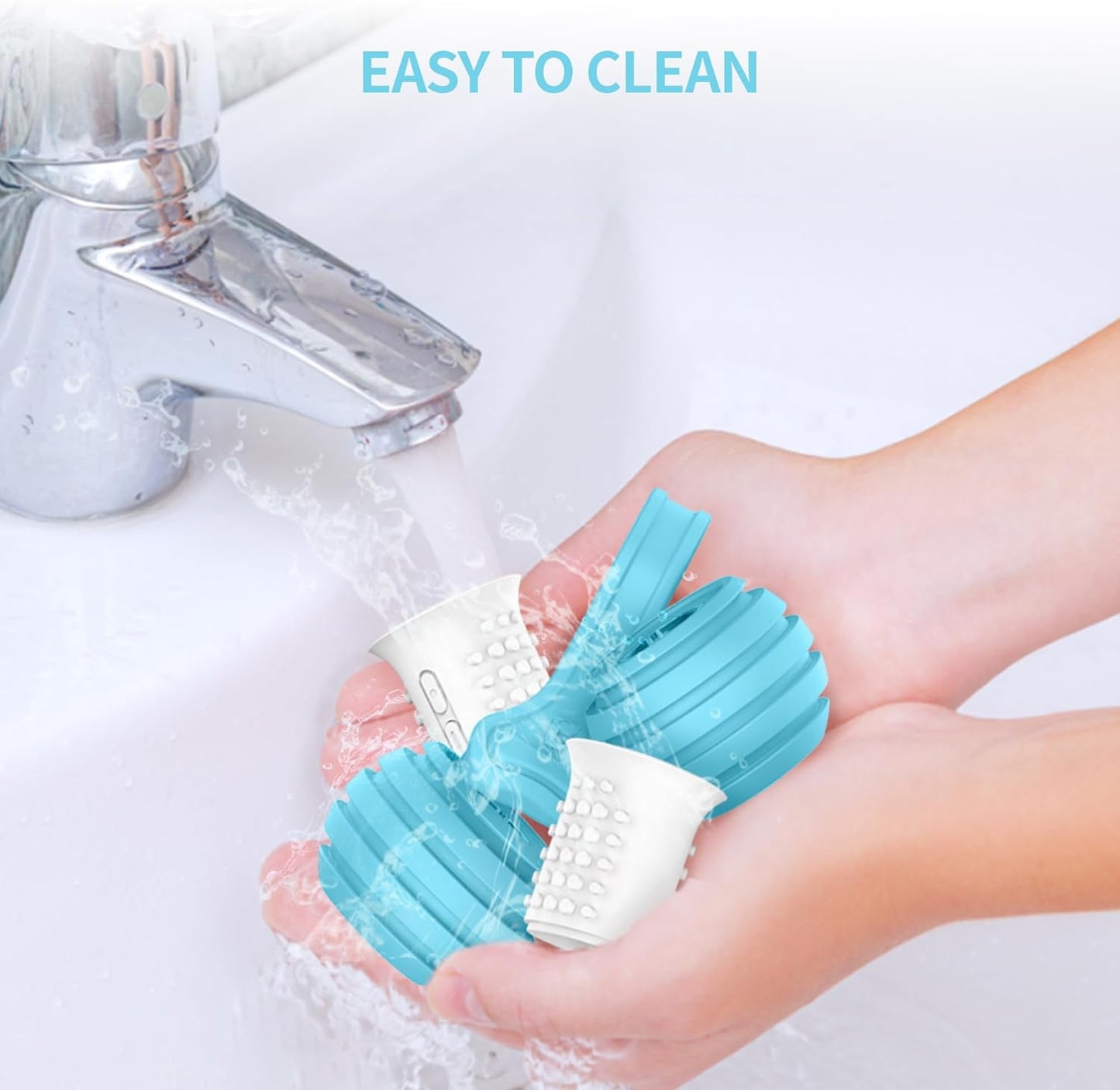 Interactive Dog Toys, Automatic Toys for Dogs to Keep Them Busy, Electronic Dog Bones with Safe & Durable Material, Equipped with Rechargeable USB (Blue)